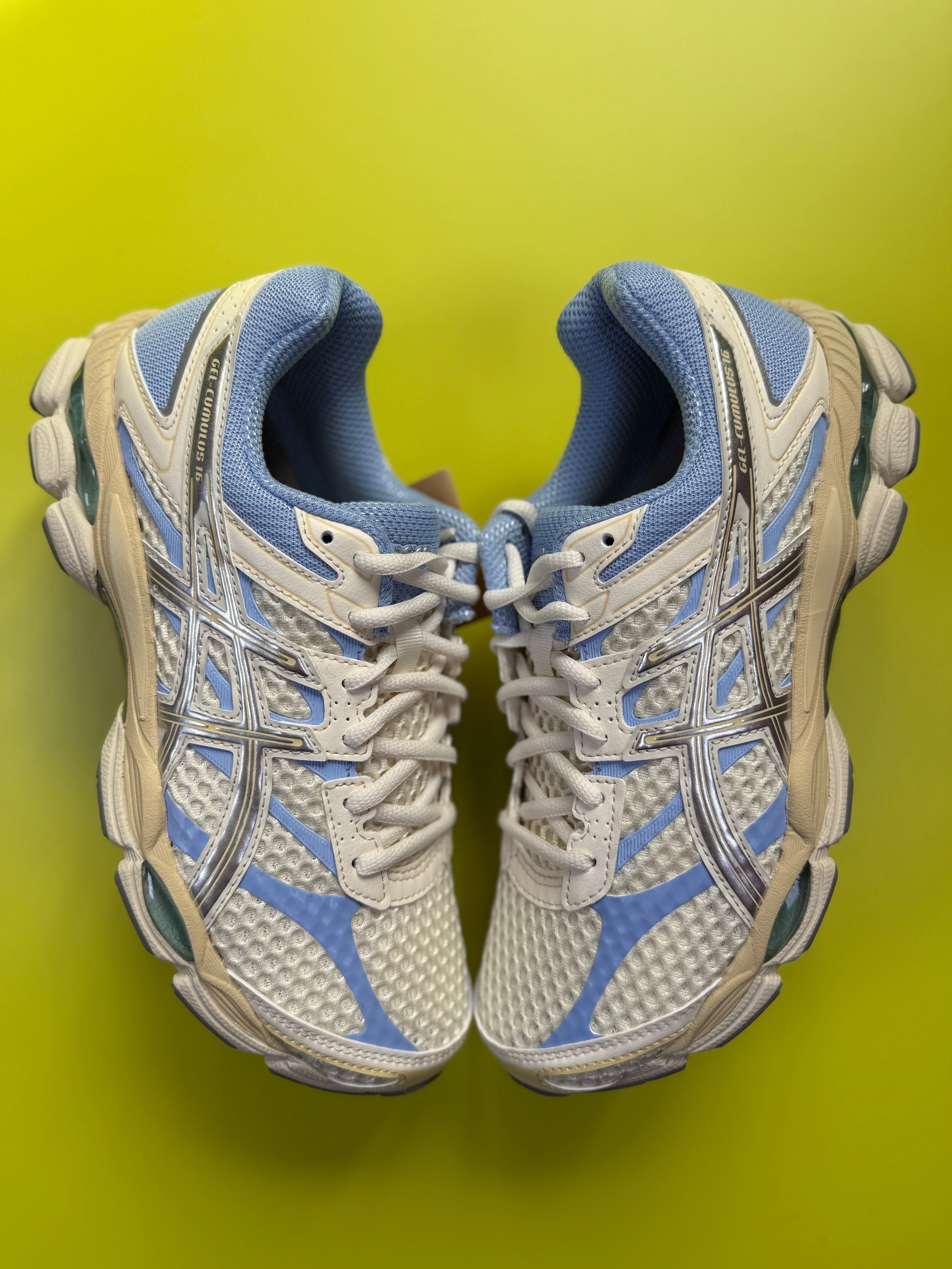 ASICS gel cumulus 16 blue ivory / pure silver