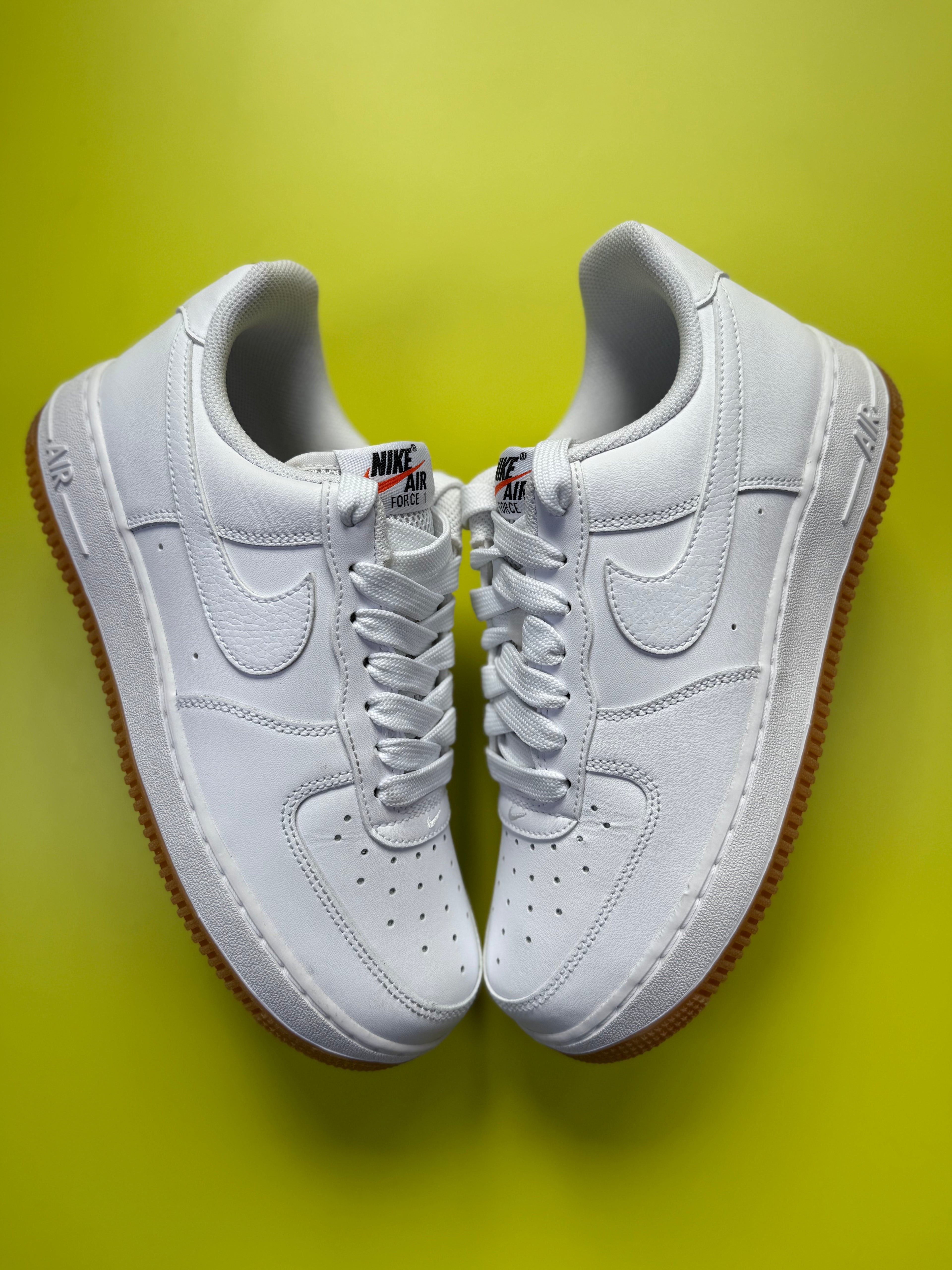 Nike AF1 white and Gum