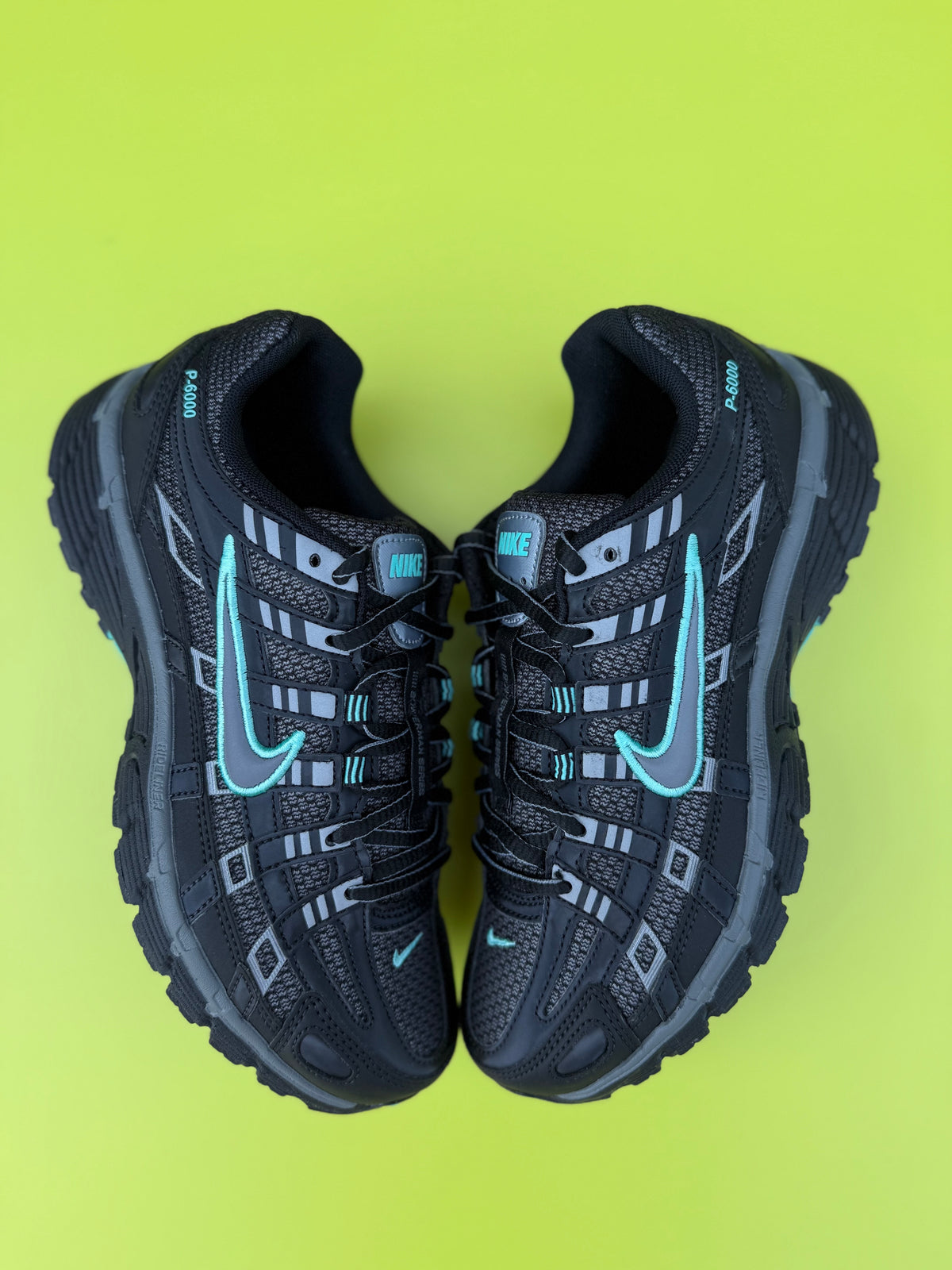 Nike P6000 Aqua Blue x Black